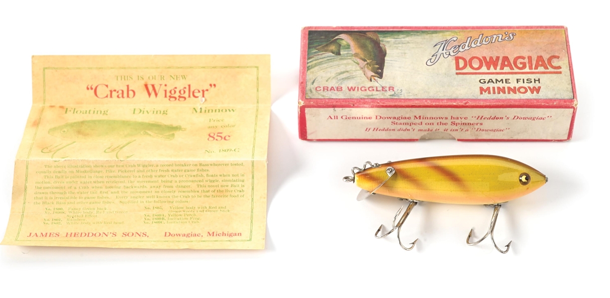 HEDDON CRAB WIGGLER INTRO COMBO