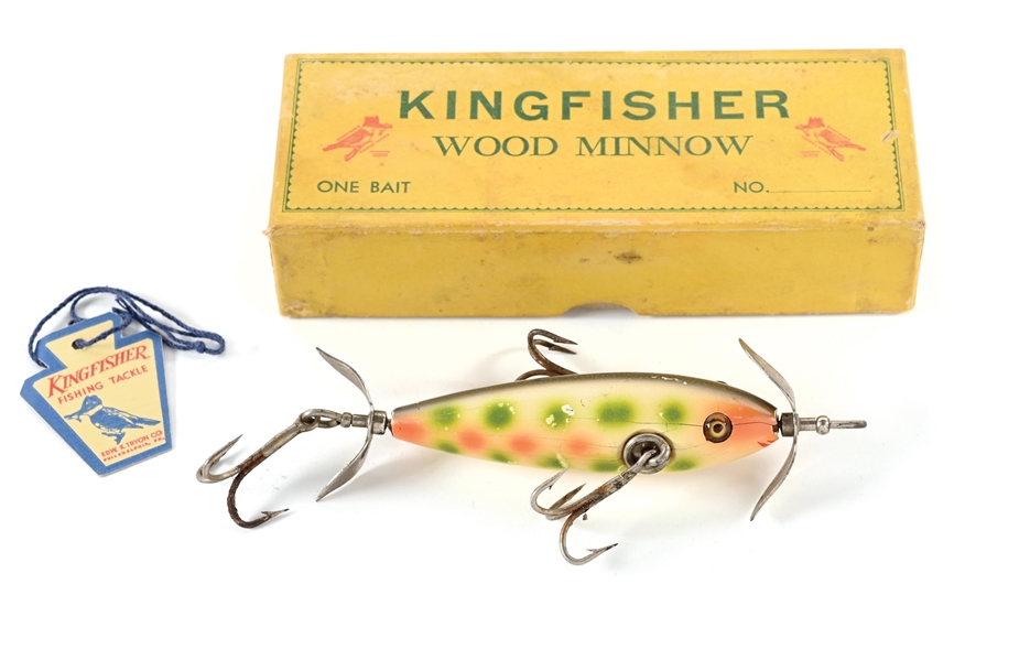 PFLUEGER – KINGFISHER NEVERFAIL MINNOW IN STRAWBERRY