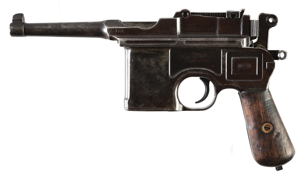 (C) MAUSER BANNER C96 BOLO SEMI-AUTOMATIC PISTOL.