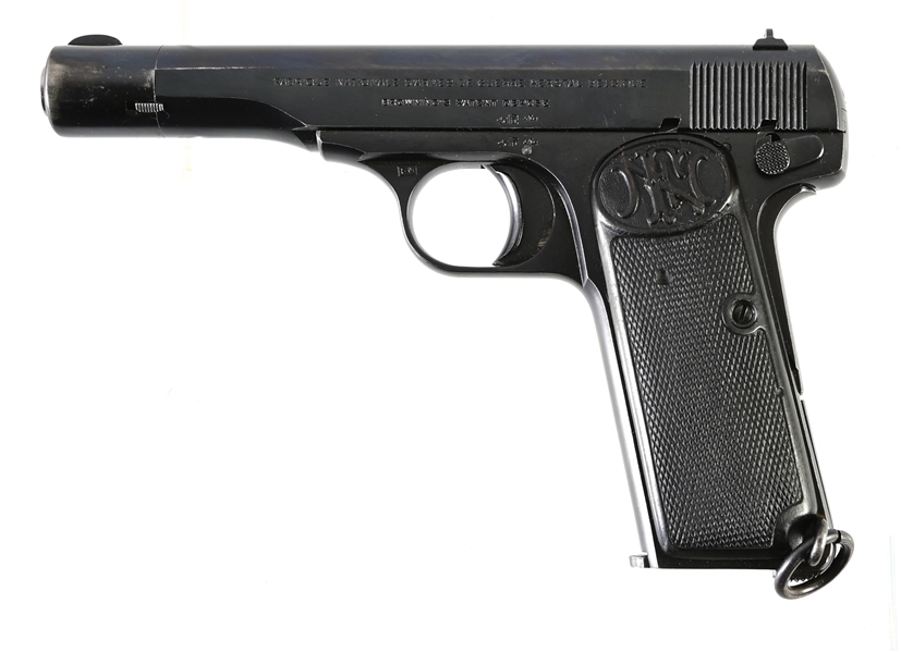 (C) FN BROWNING MODEL 1922 SEMI-AUTOMATIC PISTOL.