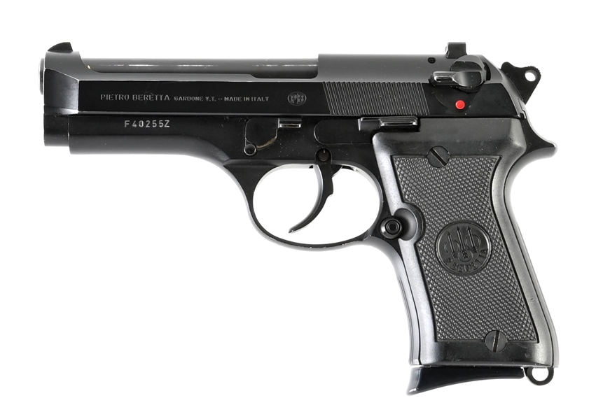 (M) BERETTA MODEL 92 SB SEMI-AUTOMATIC PISTOL WITH CASE. 