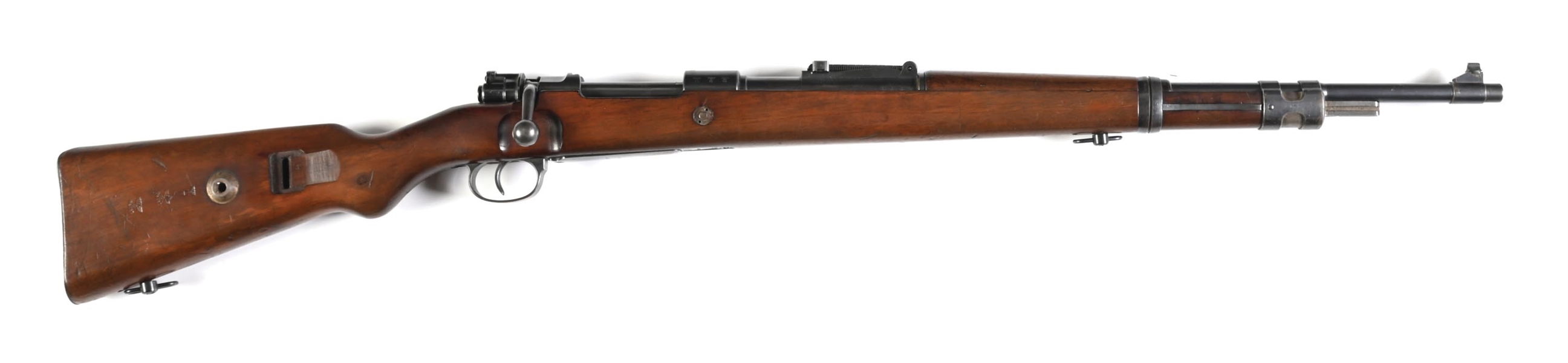 (C) MAUSER 42 CODE K98 BOLT ACTION RIFLE.