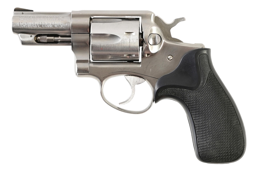 (M) RUGER SPEED SIX DOUBLE ACTION  REVOLVER WITH BOX