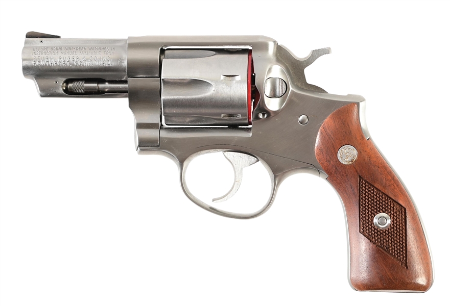 (M) RUGER SPEED SIX DOUBLE ACTION  REVOLVER WITH BOX