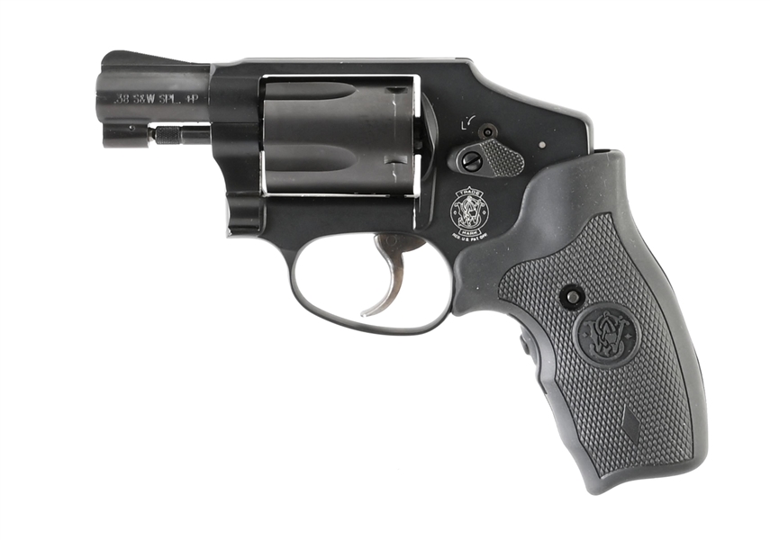(M) SMITH & WESSON MODEL 442-2 DOUBLE ACTION REVOLVER WITH CASE