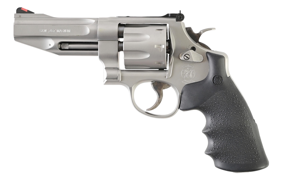 (M) SMITH & WESSON MODEL 627-5 PRO SERIES .357 MAGNUM DOUBLE ACTION REVOLVER WITH CASE