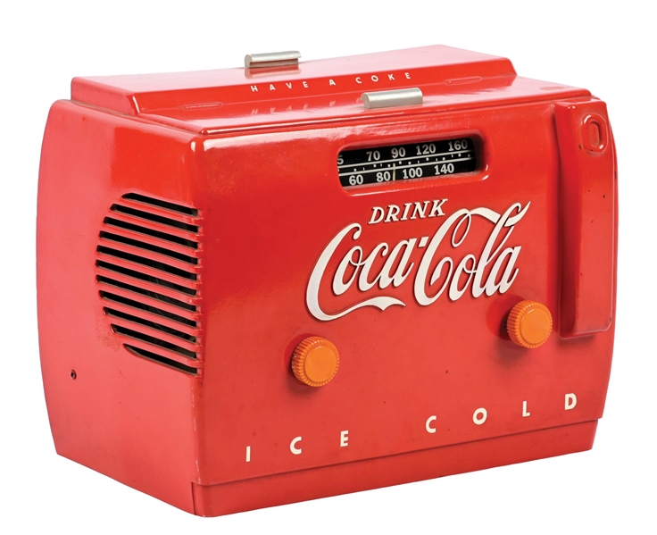 COCA-COLA COOLER RADIO