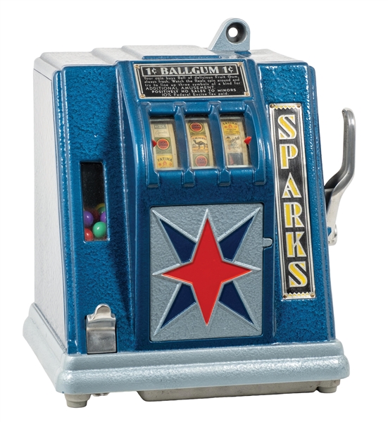 1¢ "SPARKS" CIGARETTE-THEMED TRADE STIMULATOR