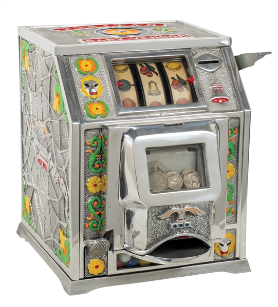 5¢ PURITAN BABY VENDOR TRADE STIMULATOR W/ JACKPOT