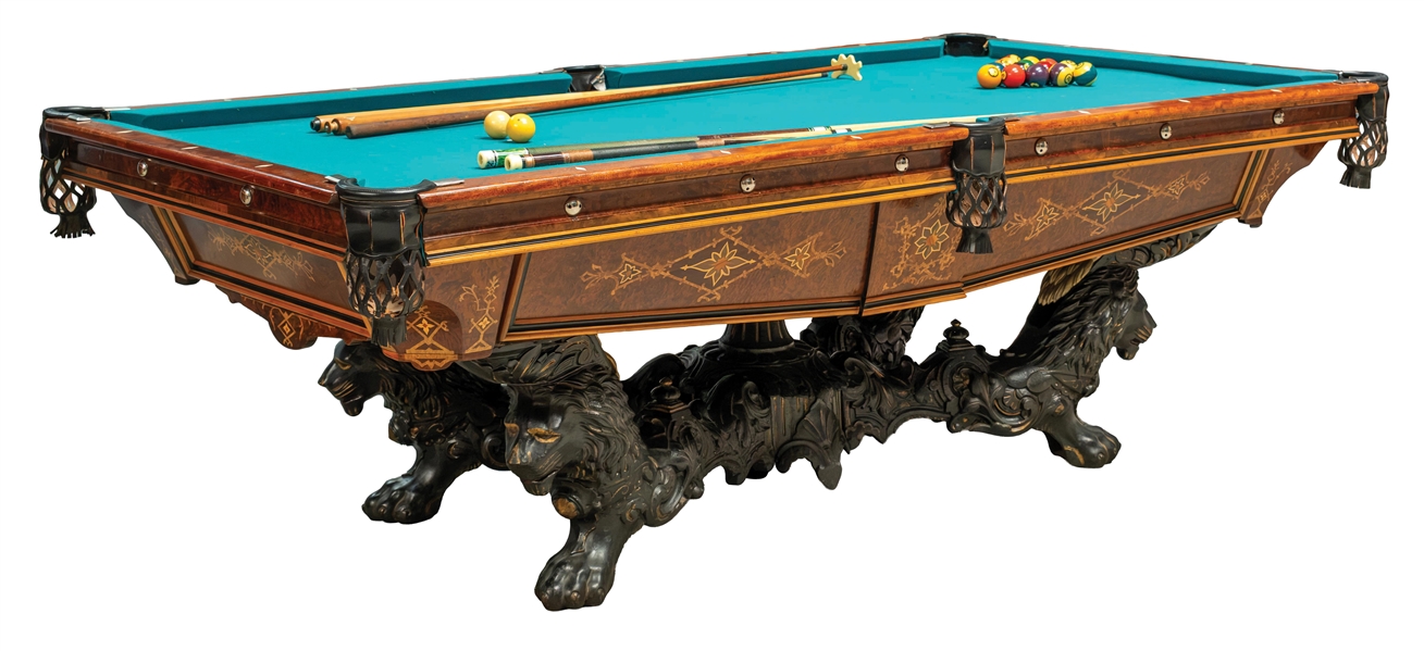 PHENOMINAL BRUNSWICK "MONARCH" 9 POOL TABLE
