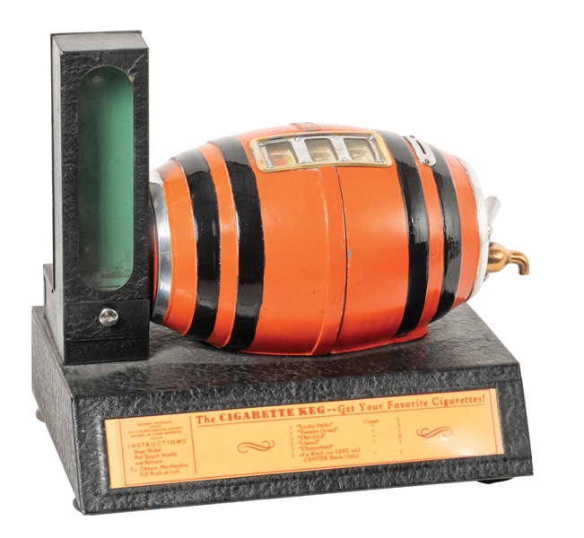 5¢ STEPHENS CIGARETTE KEG TRADE STIMULATOR
