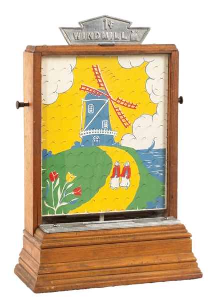 1¢ "WINDMILL" PENNY DROP TRADE STIMULATOR