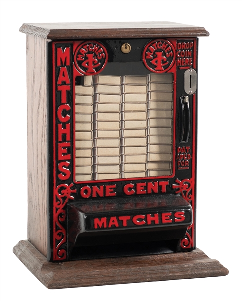 1¢ KREMA BOXED MATCH VENDING MACHINE