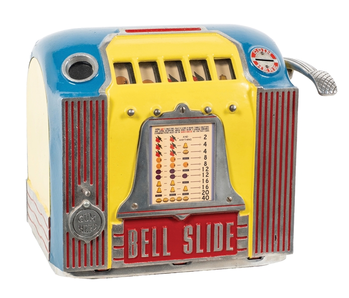 1¢ "BELL SLIDE" 5-REEL TRADE STIMULATOR