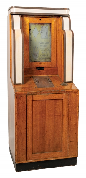 PENNT ARCADE "PALM READER" FORTNE TELLER 