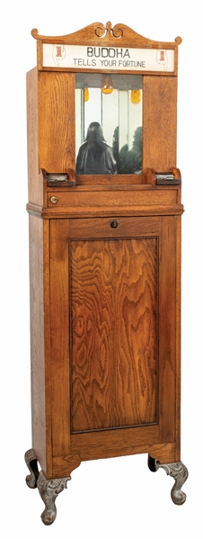 1¢ "BUDDA TELLS YOUR FORTUNE" ARCADE MACHINE