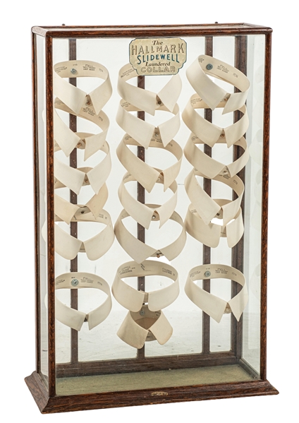 HALLMARK SLIDEWELL MENS COLLAR DISPLAY
