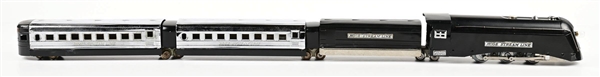 LOT OF 4: HOGE #1000 STREAMLINE STEAM PASSENGER TRAIN SET (RESTORED)