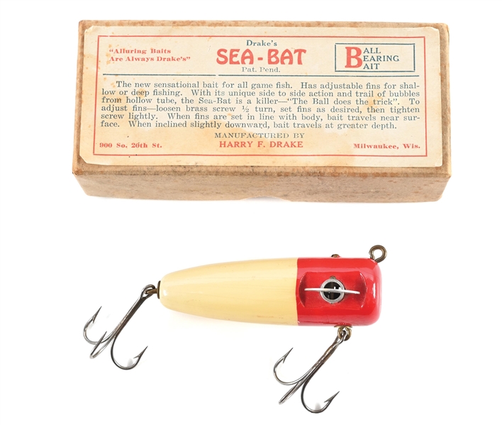 DRAKE’S SEA BAT IN BOX