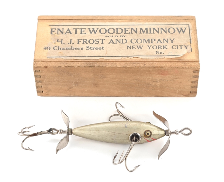 FROST’S SENATE WOODEN MINNOW IN BOX