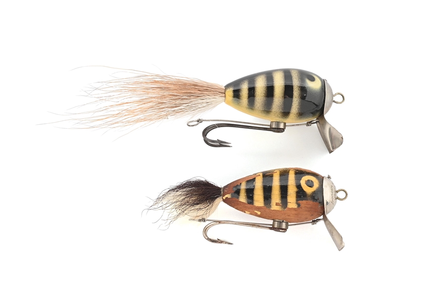 PAIR OF JOHNSON FLYROD AUTOMATIC STRIKERS