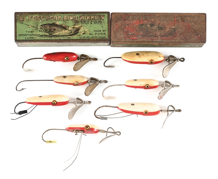 SEVEN AL FOSS ORIENTAL WIGGLERS