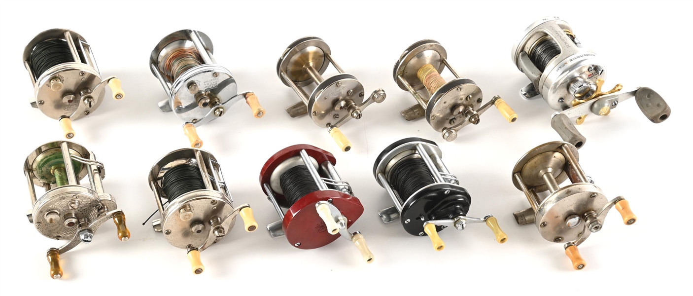 10 OLD REELS
