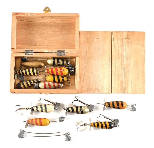 GROUP OF UNFINISHED REEL LURES