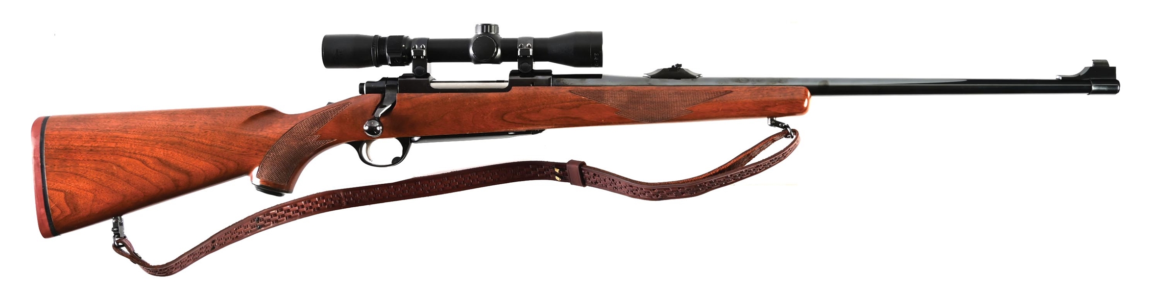 (M) RUGER M77 .338 WIN MAG BOLT ACTION RIFLE.