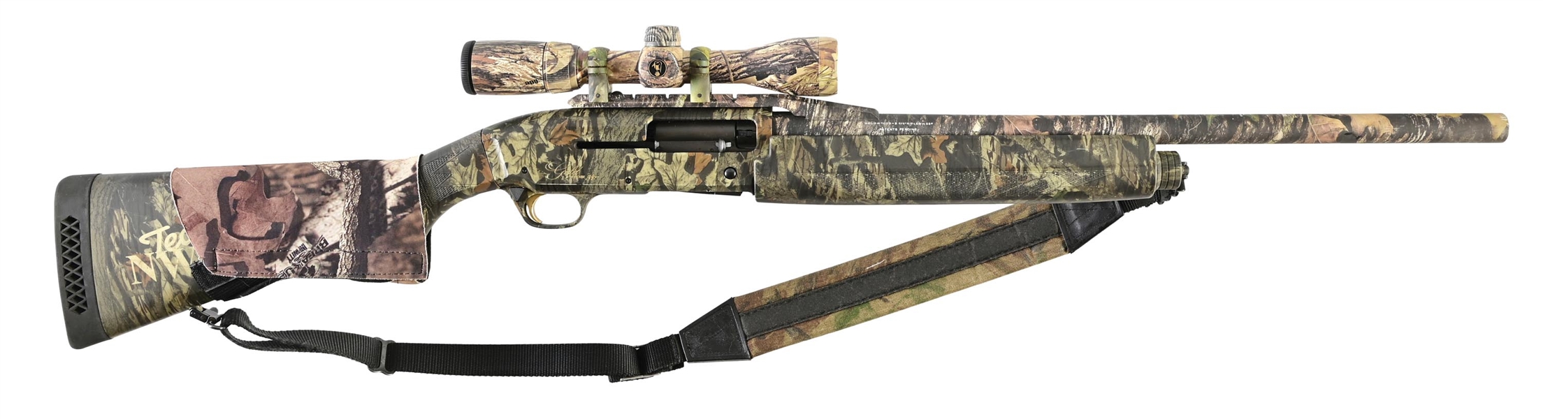 (M) BELGIAN BROWNING GOLD HUNTER 3 - 1/2" 12 GAUGE SEMI-AUTOMATIC SHOTGUN.