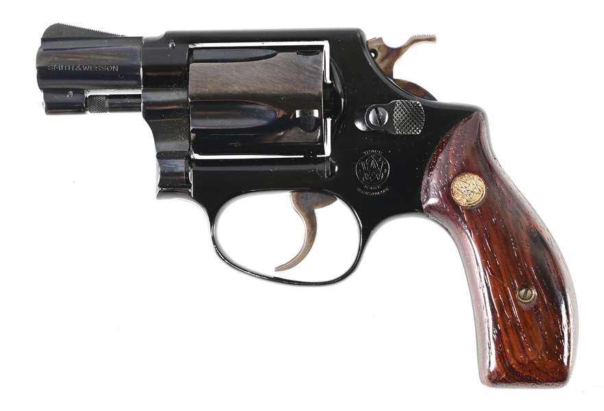 (M) SMITH & WESSON MODEL 37 CHIEFS SPECIAL AIRWEIGHT DOUBLE ACTION REVOLVER WITH BOX