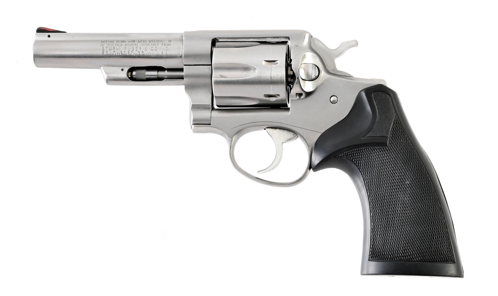 (M) RUGER POLICE SERVICE SIX DOUBLE ACTION REVOLVER.