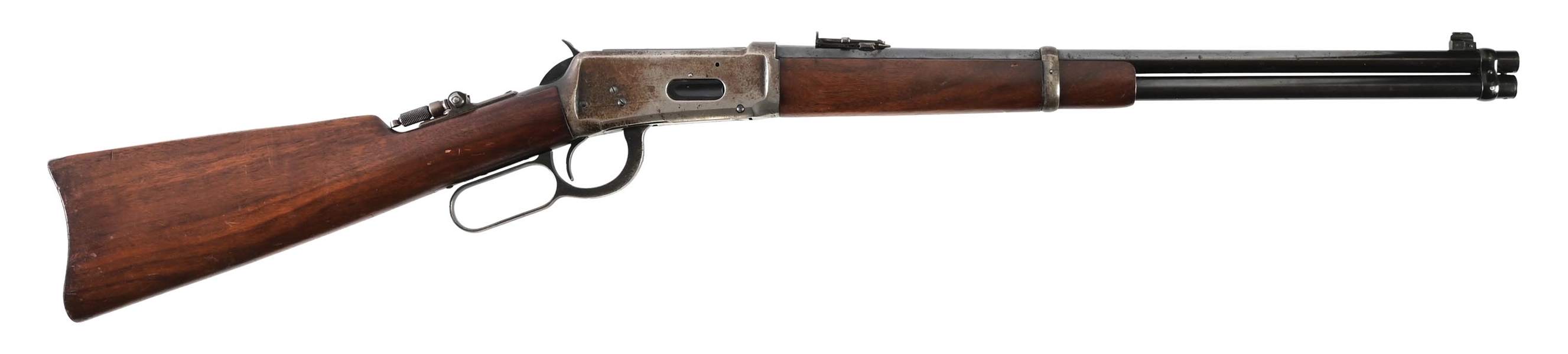 (C) PRE-WAR  WINCHESTER MODEL 1894 LEVER ACTION CARBINE.