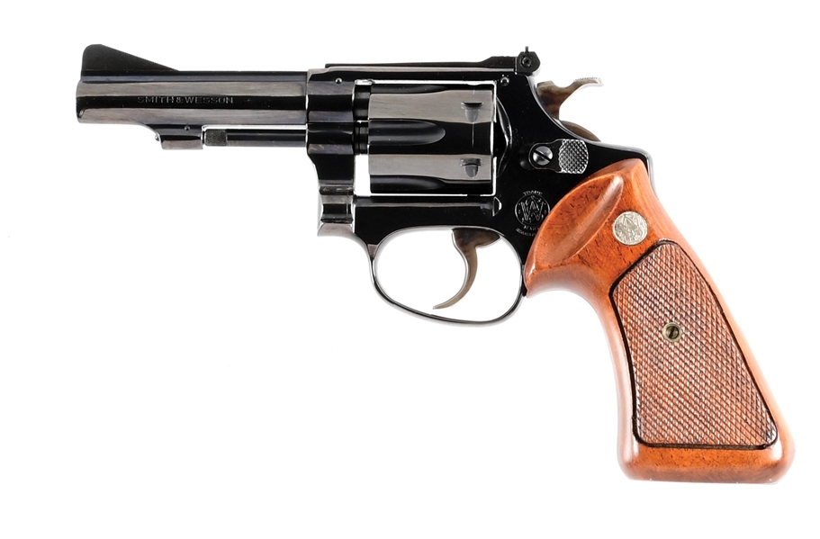 (C) RARE ROUND BUTT SMITH & WESSON MODEL 51 DOUBLE ACTION REVOLVER WITH BOX