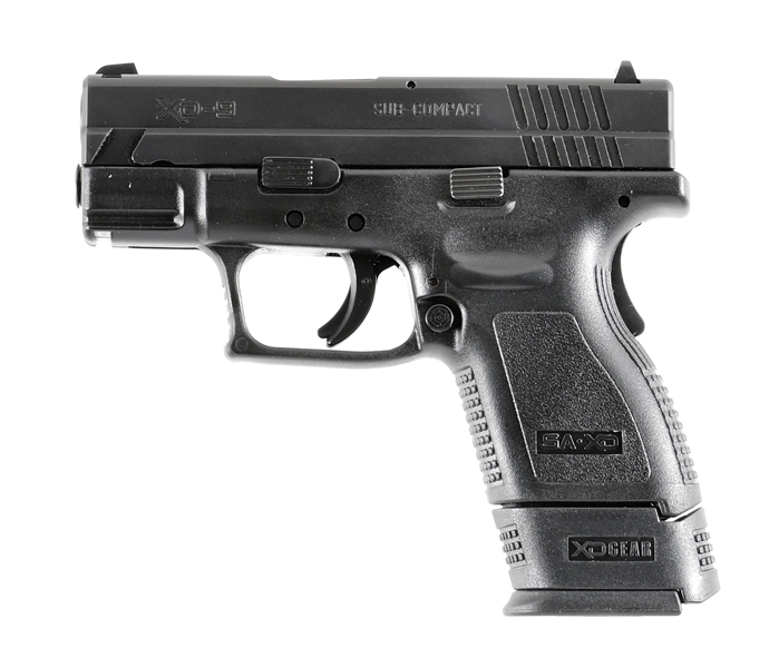 (M) SPRINGFIELD ARMORY XD9 SUB-COMPACT SEMI-AUTOMATIC PISTOL WITH CASE