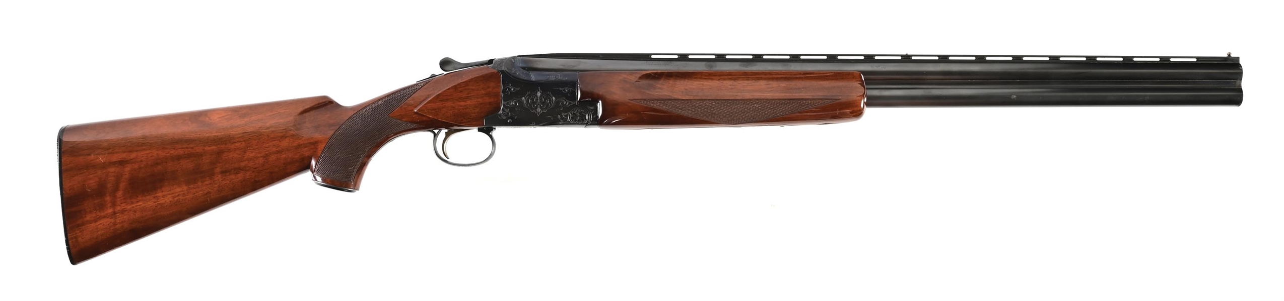 (M) SKEET BORED WINCHESTER MODEL 101 OVER UNDER 12 GA SHOTGUN.