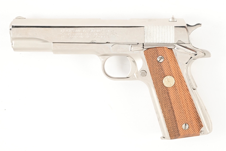 (M) COLT GOVERNMENT MODEL SERIES 70 SEMI-AUTOMATIC PISTOL.