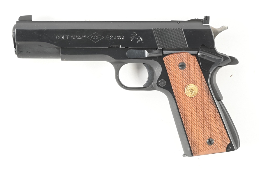 (M) COLT SERVICE MODEL ACE SEMI-AUTOMATIC PISTOL.