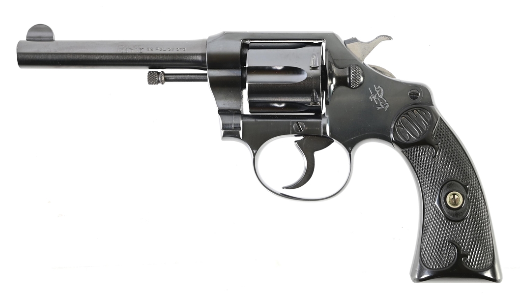 (C) COLT POLICE POSITIVE DOUBLE ACTION REVOLVER.