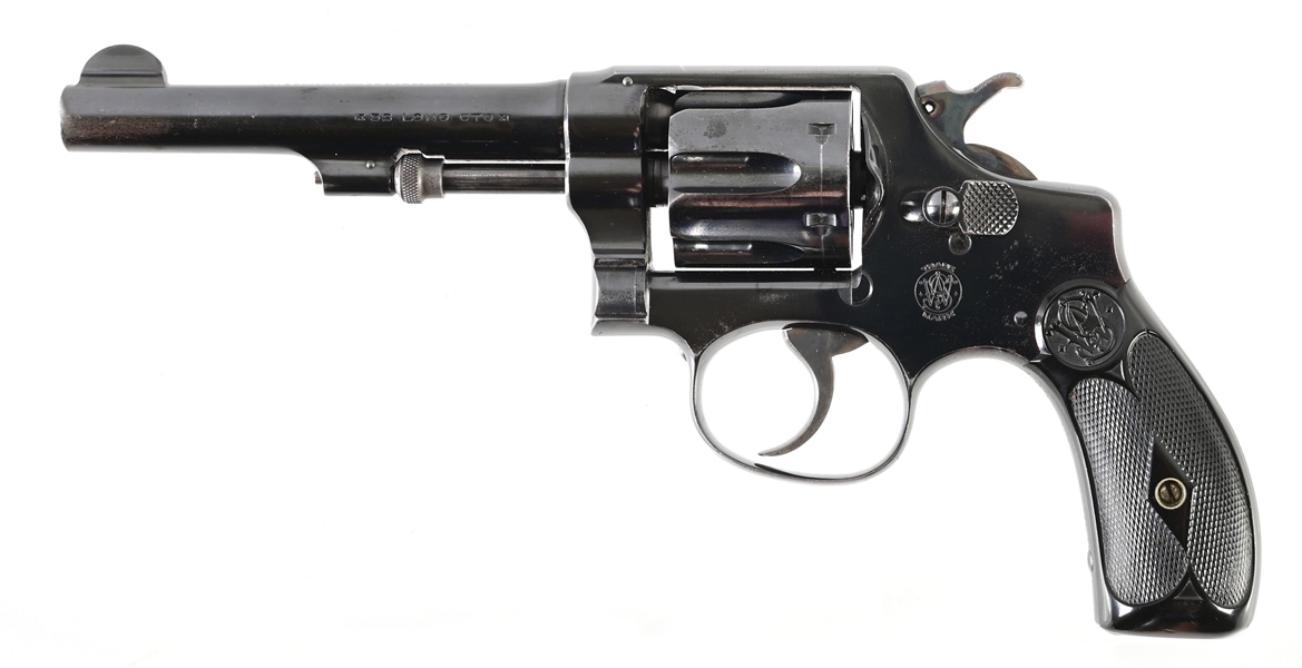(C) SMITH & WESSON .32 HAND EJECTOR MODEL OF 1903 DOUBLE ACTION REVOLVER.
