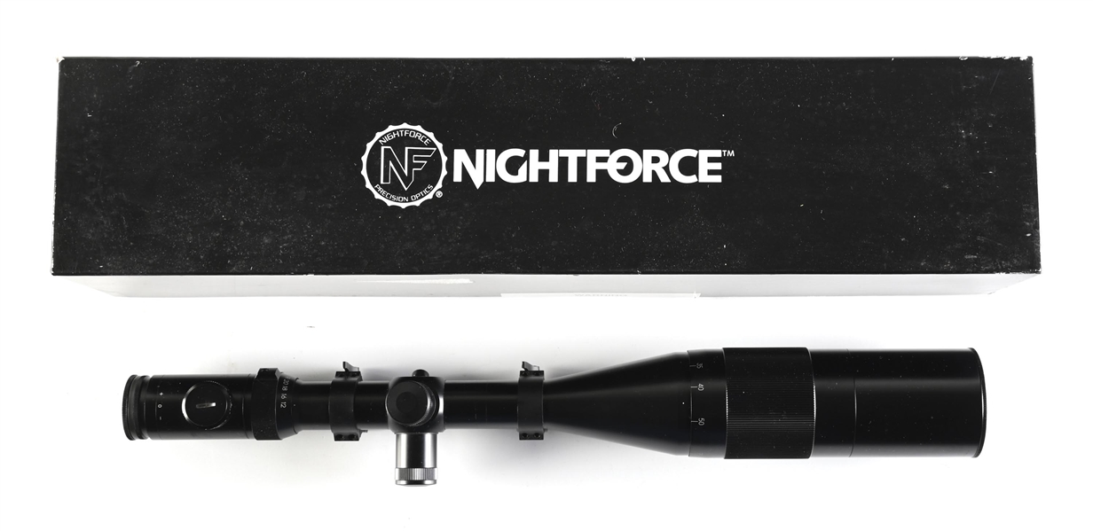 NIGHTFORCE NF12-42X56 SCOPE WITH BOX.