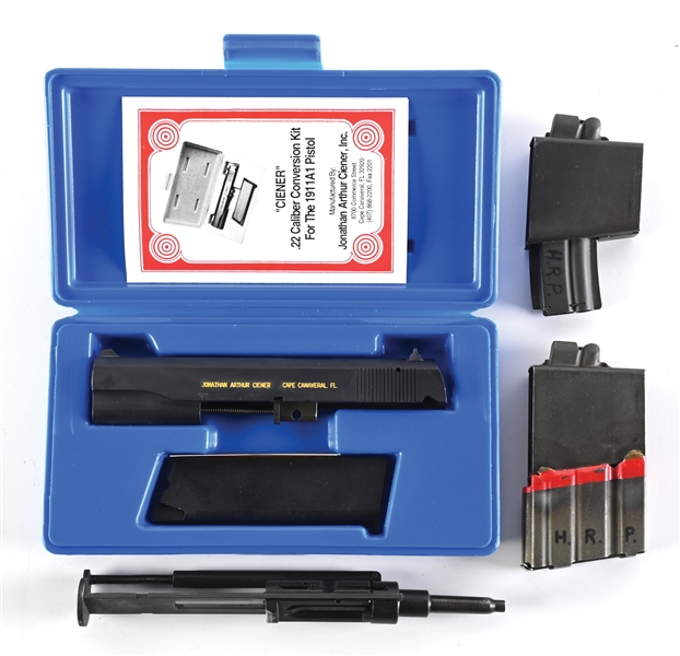 LOT OF 2: .22 LR CONVERSION KITS FOR THE 1911 AND AR-15.