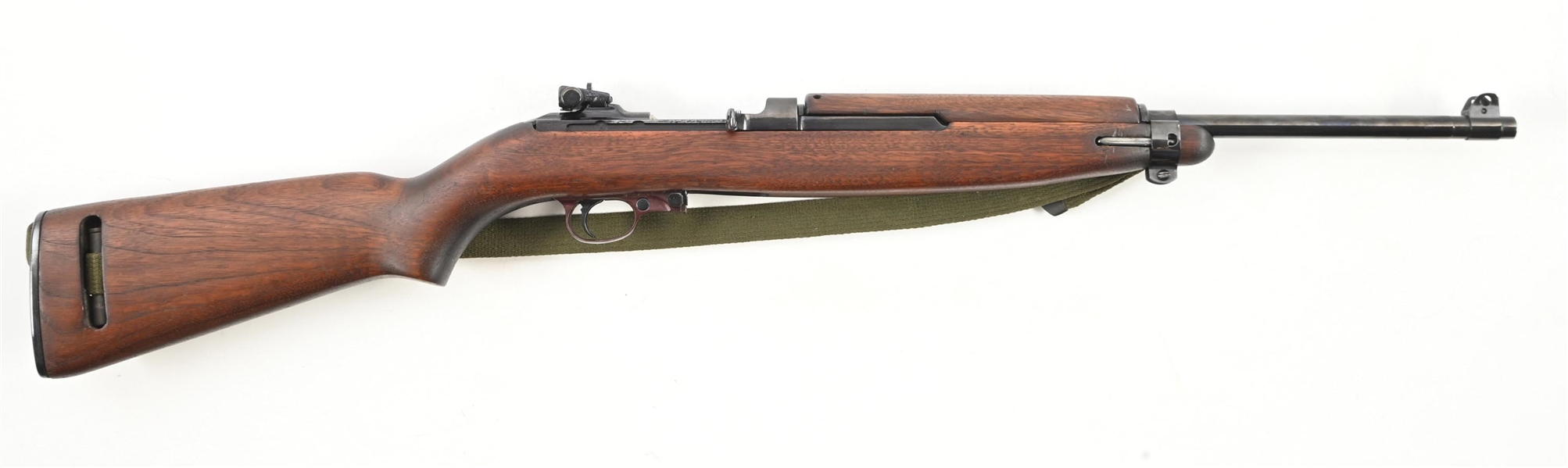 (C) INLAND M1 CARBINE SEMI-AUTOMATIC RIFLE.
