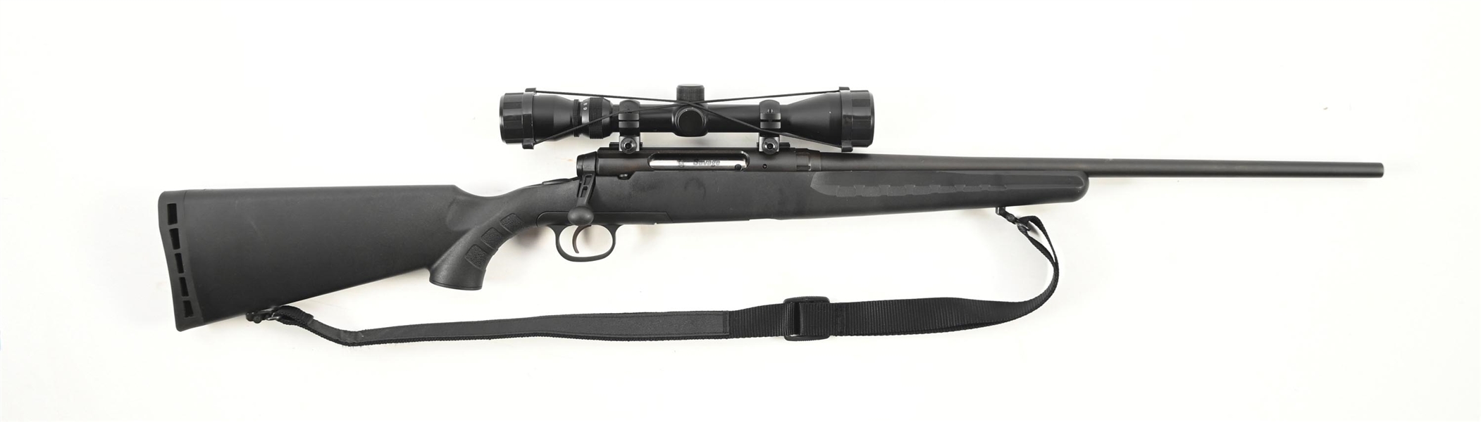 (M) SAVAGE EDGE BOLT ACTION RIFLE WITH BOX. 