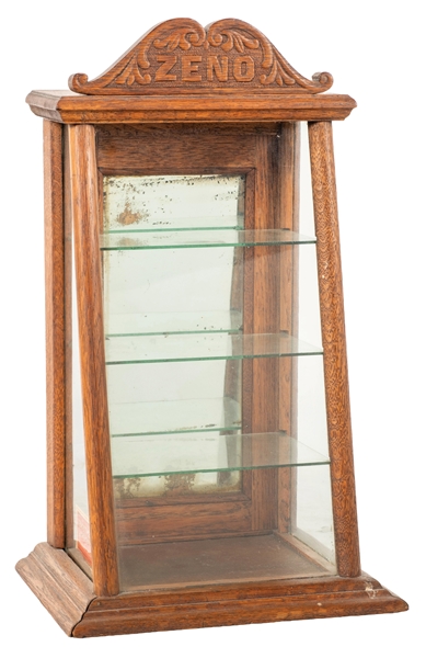 "ZENO" CHEWING GUM COUNTER DISPLAY CASE