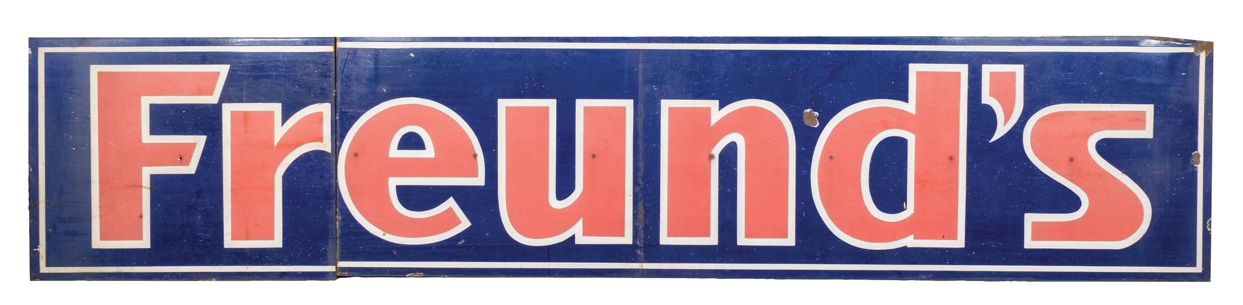 "FREUNDS" CONVIENIENCE STORE ADVERTISING SIGN
