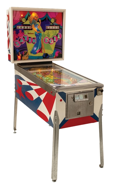 SATIN DOLL PINBALL MACHINE