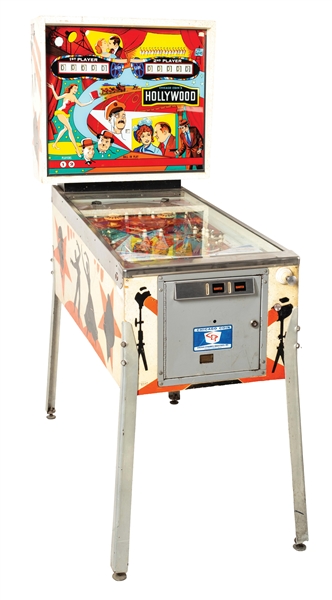 CHICAGO COINS "HOLLYWOOD" MODEL 464 PINBALL MACHINE
