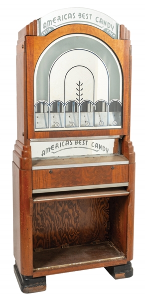 5¢ "AMERICAS BEST CANDY" VENDING MACHINE
