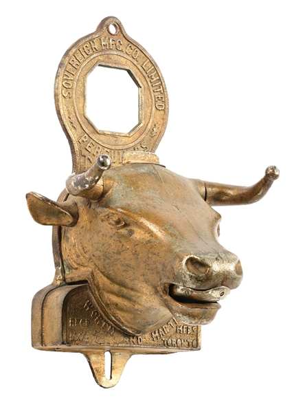 SOVEREIGN MFG. CO., BULLS HEAD PERFUME VENDING MACHINE